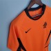 Netherlands 2002 Home Orange Soccer Jersey